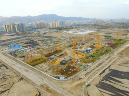 蘭州恒大山水城項目D、E地塊土石方工程施工